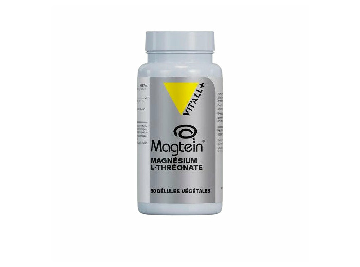 MAGTEIN® Magnésium L-Thréonate-90 Gélules Végétales-Vit'all+