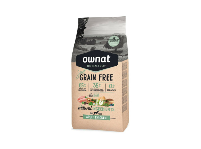 OWNAT GF Just Adult, poulet - 3KG