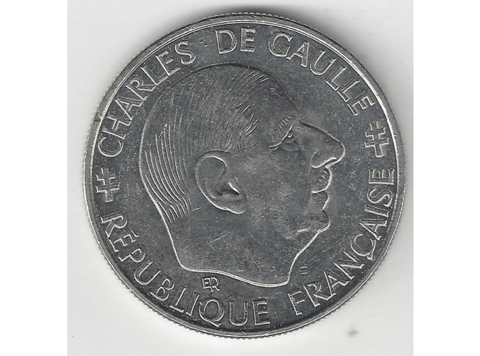 FRANCE 1 FRANC GENERAL DE GAULLE 1988 TTB+