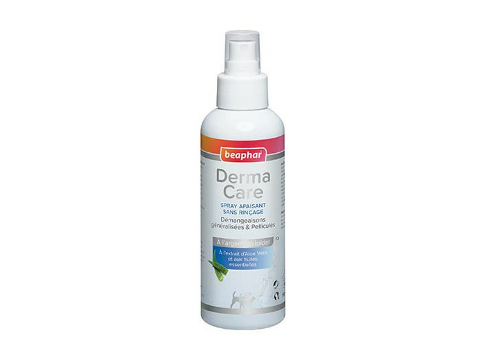 DermaCare, Spray apaisant sans rinçage pour chien et chat - 150ml