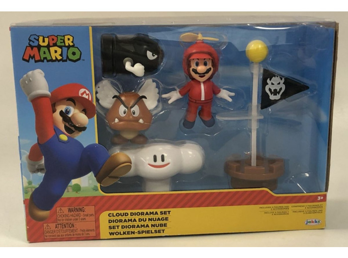 SUPER MARIO DIORAMA DU NUAGE de chez JAKKS PACIFIC