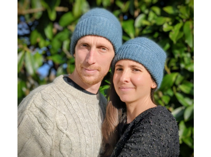 Bonnet AIME - Bleu marine