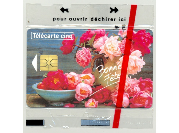 TELECARTE NSB 5 UNITE 06/94 BONNE FETE GN63