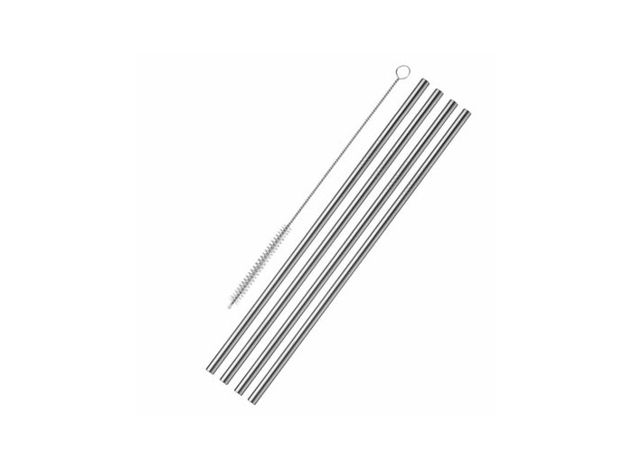 PAILLES DROITES EN INOX X4