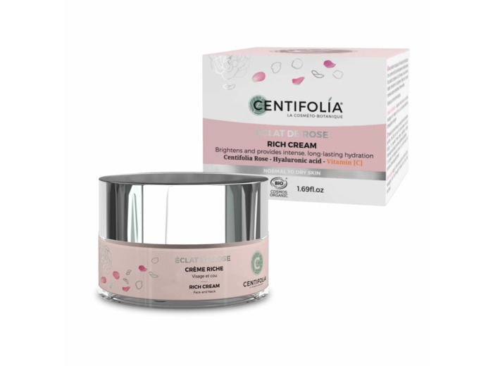 CREME RICHE HYDRATATION INTENSE 50ML Eclat de rose