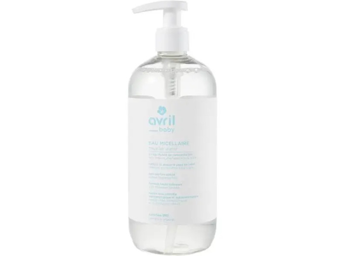 Eau micellaire bébé Bio – Avril 500ml*