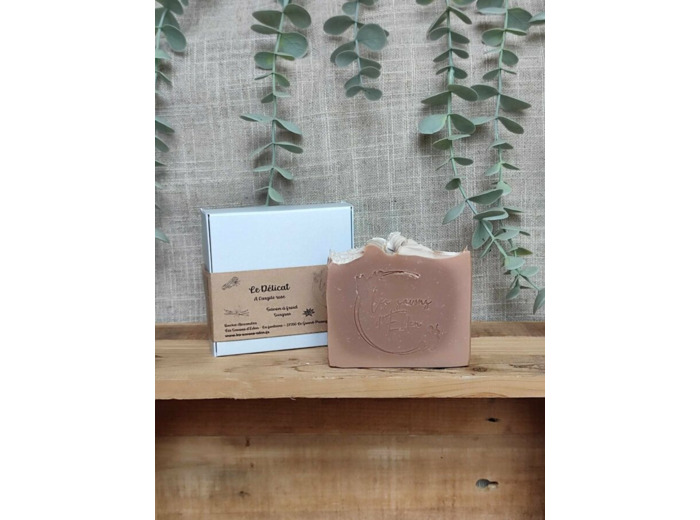 Savon à l'argile rose pour peaux mixtes à grasses – Douceur et éclat pour votre peau