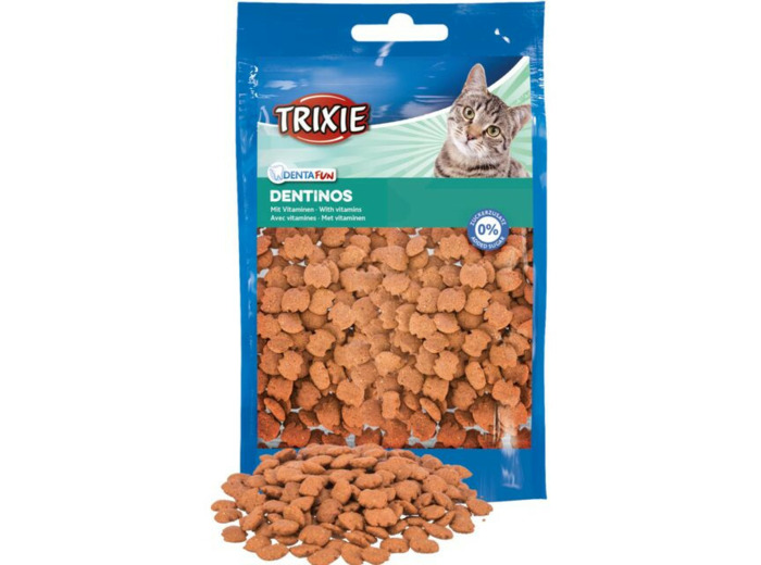 TRIXIE, Snack Dentinos avec vitamines - 50g