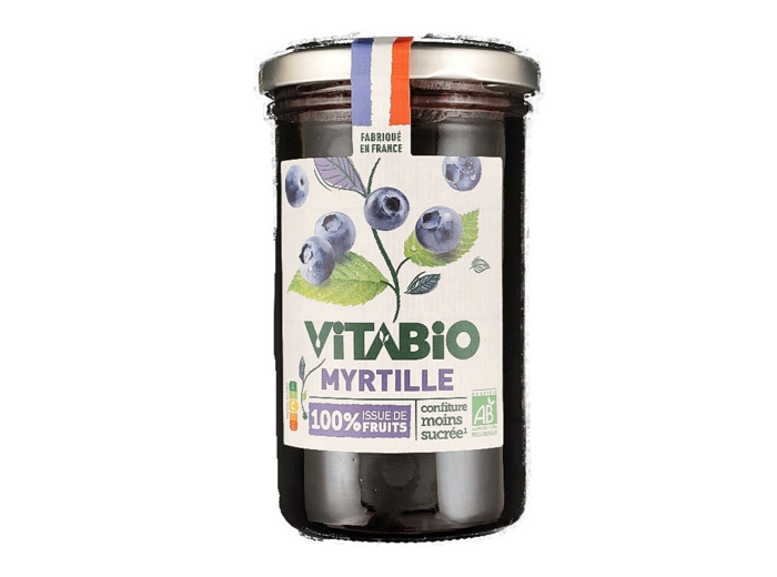 Confiture myrtille 275g bio