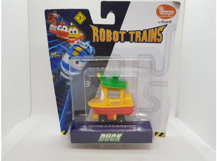 FIGURINE ROBOT TRAINS DUCK de chez SILVERLIT