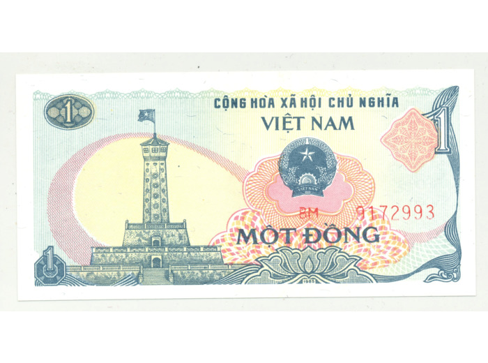 VIET NAM 1 DONG ND (1985) SERIE BM SPL (W90a)