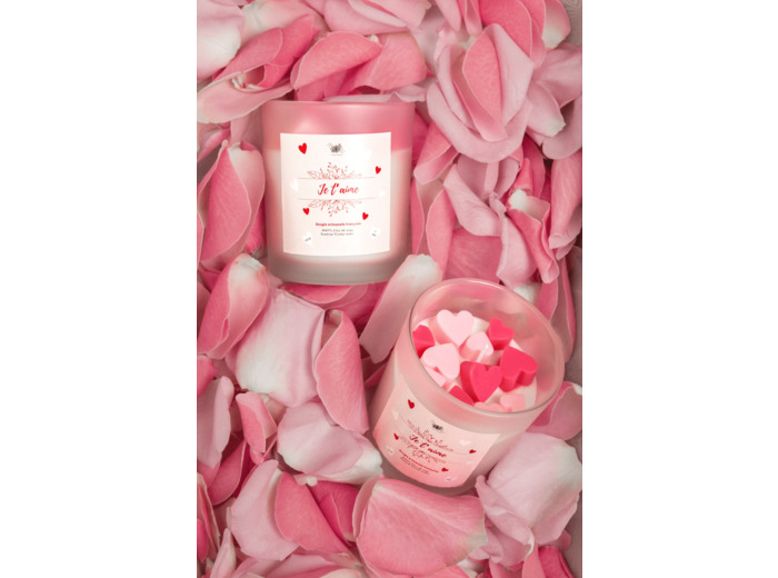 Bougie " Je t'aime " 💖
