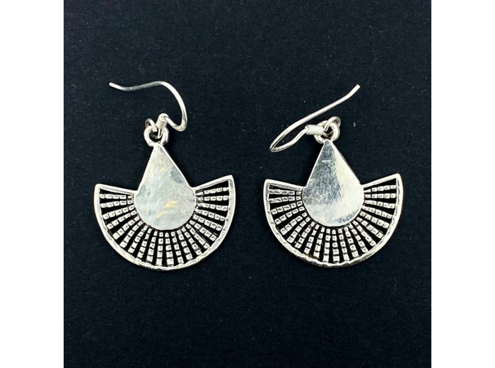 Boucles d'oreilles en Argent Massif