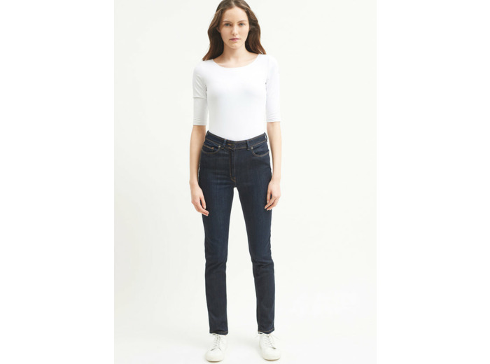 Jean taille haute Mimosa