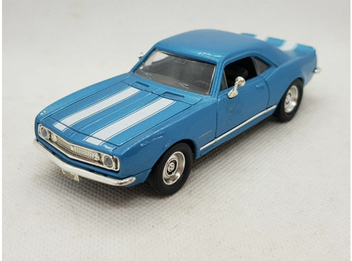 CHEVROLET CAMARO Z28 BLEUE ROAD SIGNATURE 1/43 BOITE