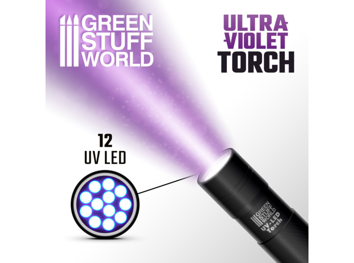 Lampe de poche à rayons ultraviolet (UV)