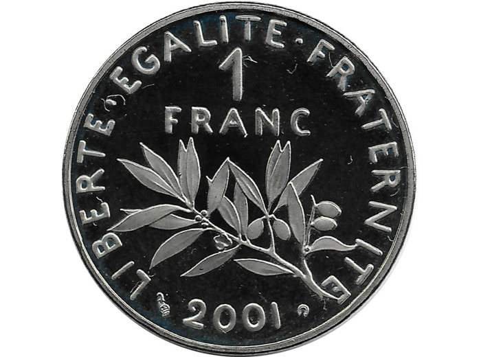 FRANCE 1 FRANC ROTY 2001 BE