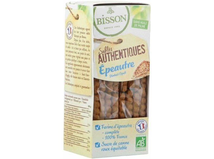 Biscuit epeautre Authentique 175g Bisson