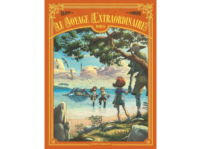 LE VOYAGE EXTRAORDINAIRE - TOME 10 - CYCLE 4 - VOYAGE AU CENTRE DES TERRES 1/3