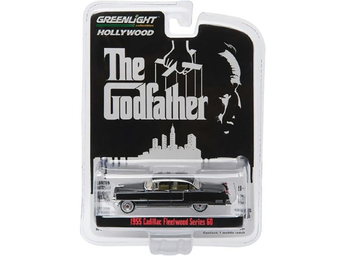 Cadillac Fleetwood Film Le Parrain Noir 1955 - 1/64 - Greenlight