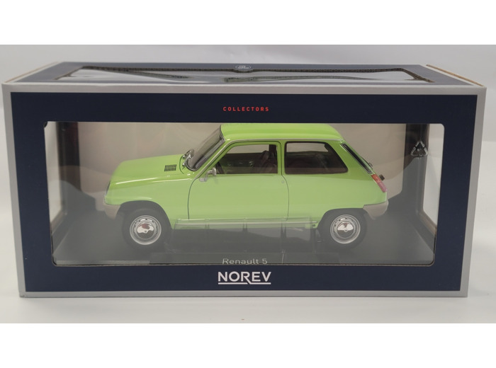 RENAULT 5 VERTE 1972 NOREV 1/18 BOITE D'ORIGINE NEUF