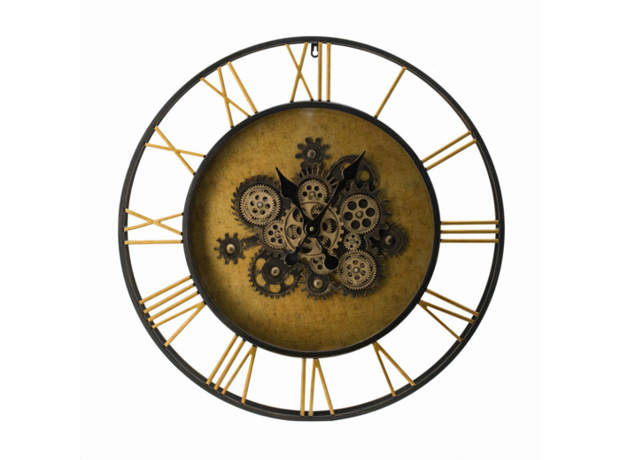 Horloge à engrenages 71x9cm