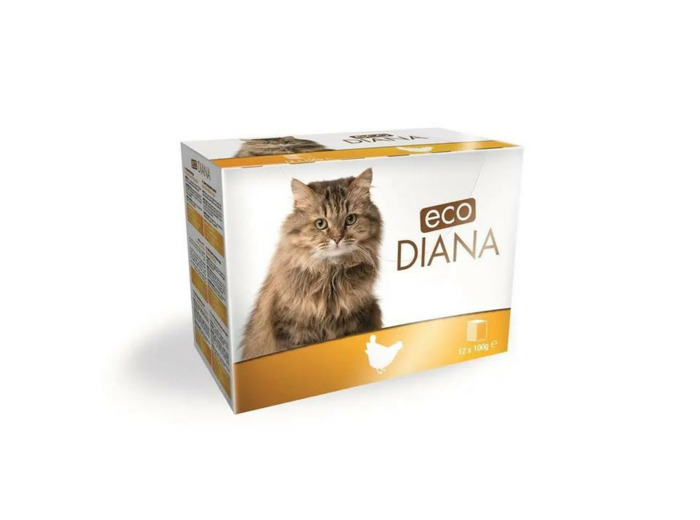 ECO DIANA, Pack émincés de poulet en sauce - 12 x 100g