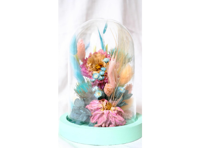 Cloche fleurie EDITH