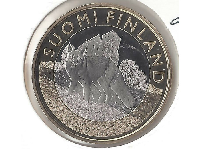 FINLANDE 2014 5 EURO LOUP