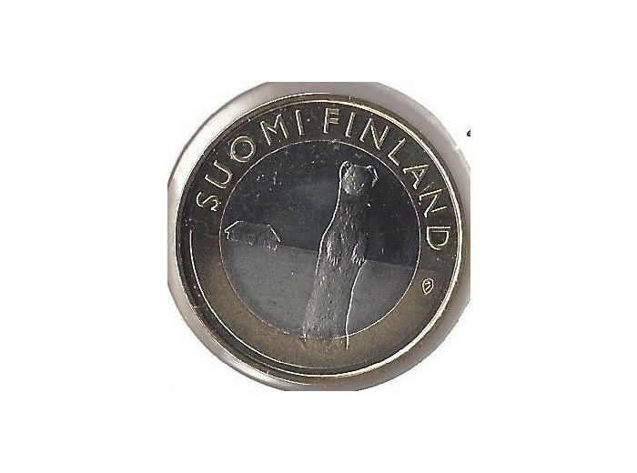 FINLANDE 2015 5 EURO MARMOTTE SUP