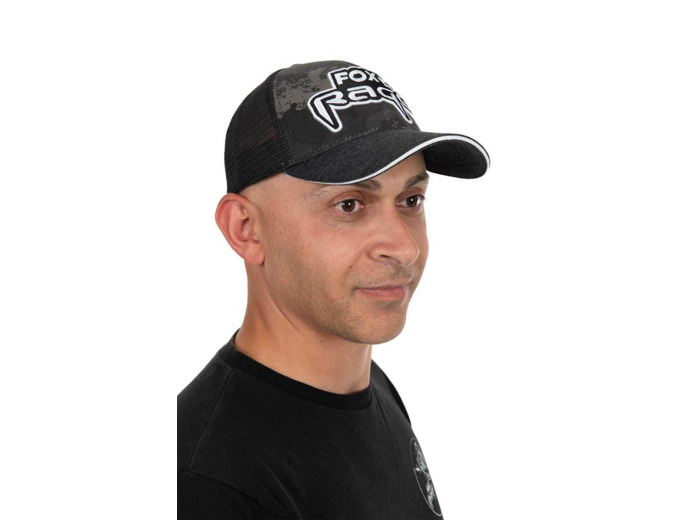 casquette embroided camo trucker