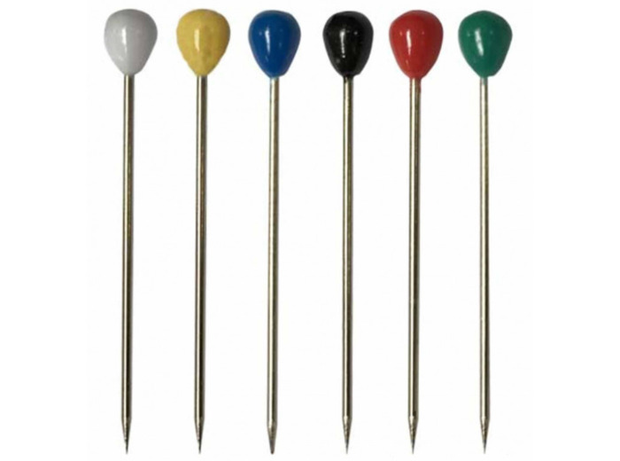 Houzeaux à tête plastique rondes 100pcs G952-4