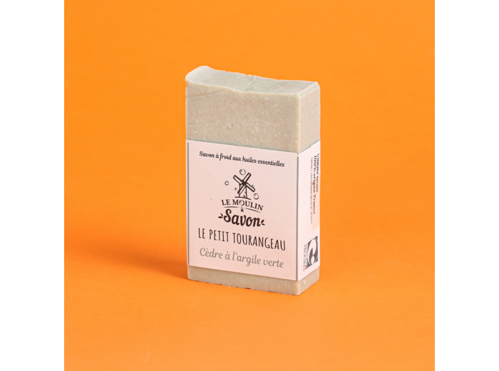 Savon Le Petit Tourangeau Cèdre à l'argile verte