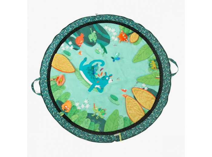 Tapis d'activités et sac de rangement Moulin Roty