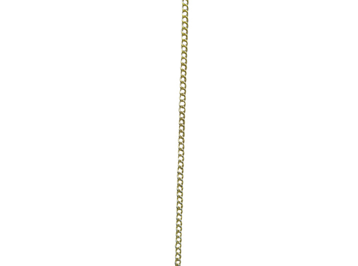Collier 60cm en Métal Doré - GOURMETTE