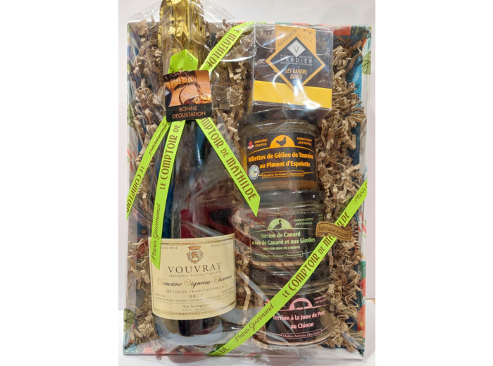 Coffret Spécialités de Touraine et Vouvray Pétillant AOP