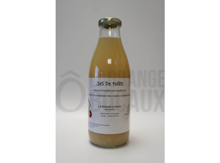 Jus de Poire - La Branche à Fruits