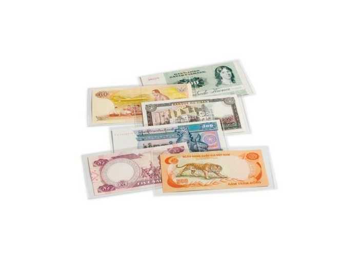 POCHETTES DE PROTECTION BASIC 140 POUR BILLETS DE BANQUE 359380