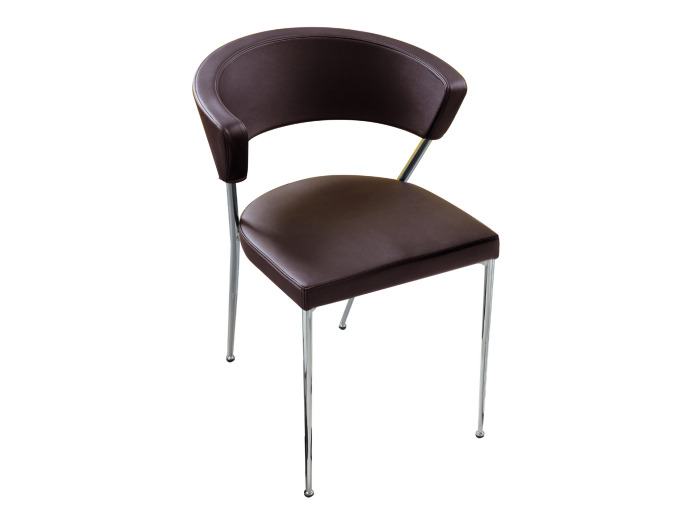 Chaise PRISCA Marron