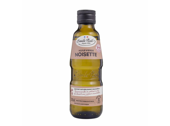 Huile vierge de Noisette Bio-250ml-Emile Noël