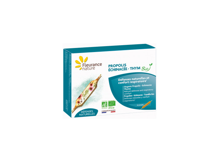 Propolis échinacée Thym Bio 10 ampoules