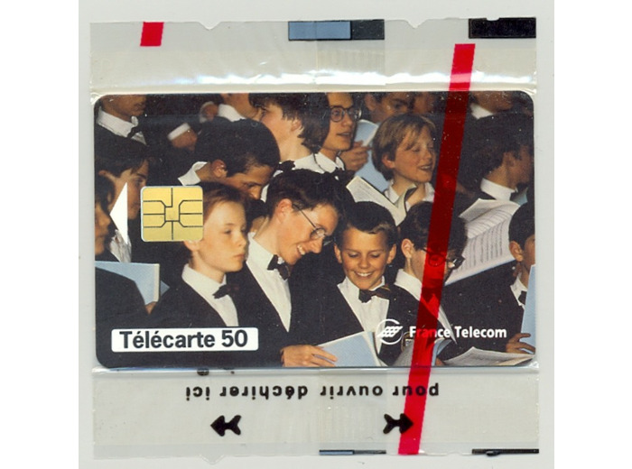TELECARTE NSB 50 UNITE 01/97 MUSIQUE VOCALE CHORALE F713