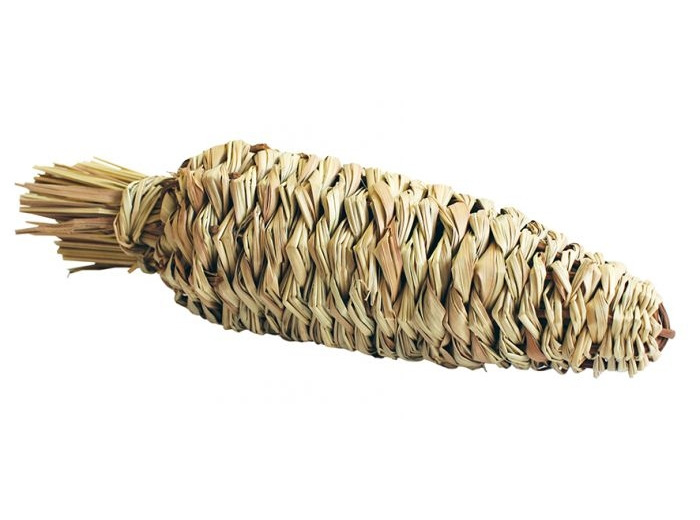 Jouet Grassy carotte pour rongeurs - 100% naturel