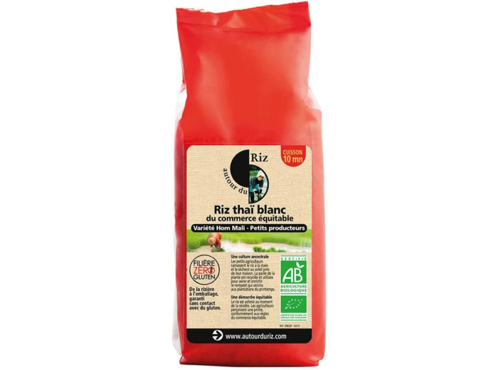 Riz thaï blanc 500g Autour du Riz