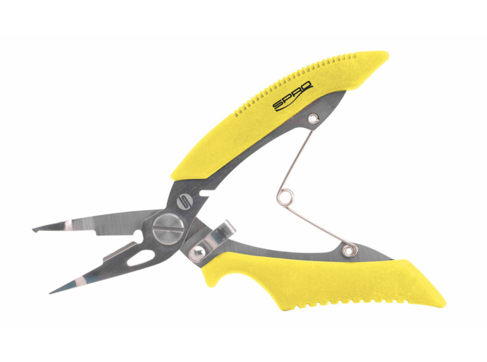 micro split ring v pliers 13cm