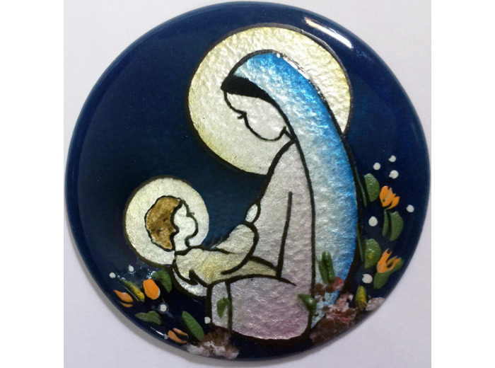 Nativité D8,3cm - EMAUX DU LIBAN