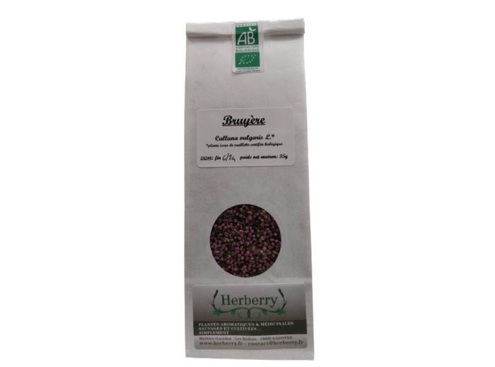 Tisane de Bruyère Bio-35g-Herberry