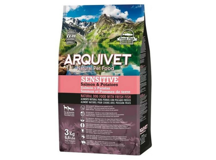 Croquettes Arquivet "DOG ADULT" Saumon & Pommes de terre - 2 formats