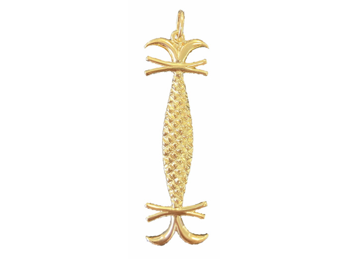 Pendentif en Plaqué Or - MESURE DU CHRIST