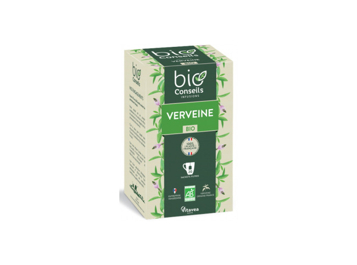 Infusion Verveine Bio France 20 sachets 28g